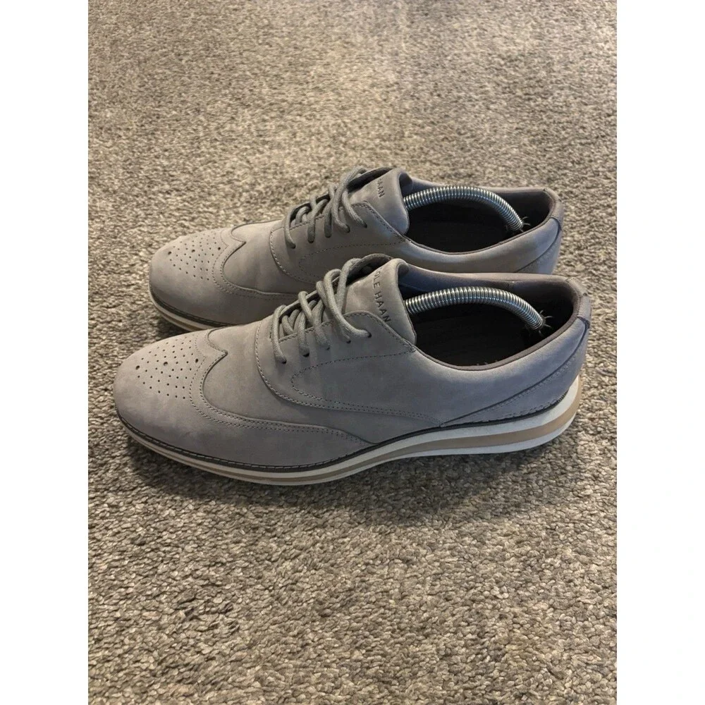 Cole Haan Original Grand / Grand 360 Wingtip Oxford Mens 10.5 Gray Casual
